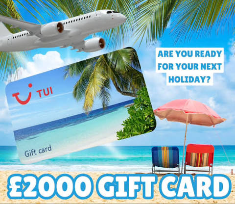 £2,000 TUI Holiday E-Voucher
